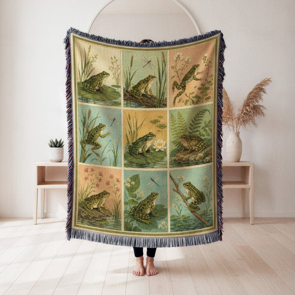 Vintage Frog Pond Blanket