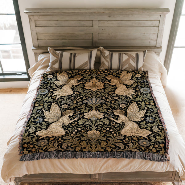 Nocturne Fairy Tapestry Blanket