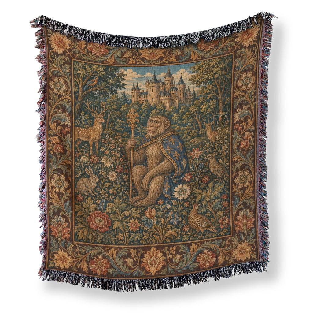 The Royal Monkey of the Garden Blanket