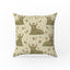 Taurus Moon Bulls – Vintage Zodiac Pattern Pillow