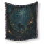 Enchanted Forest Wolf Blanket
