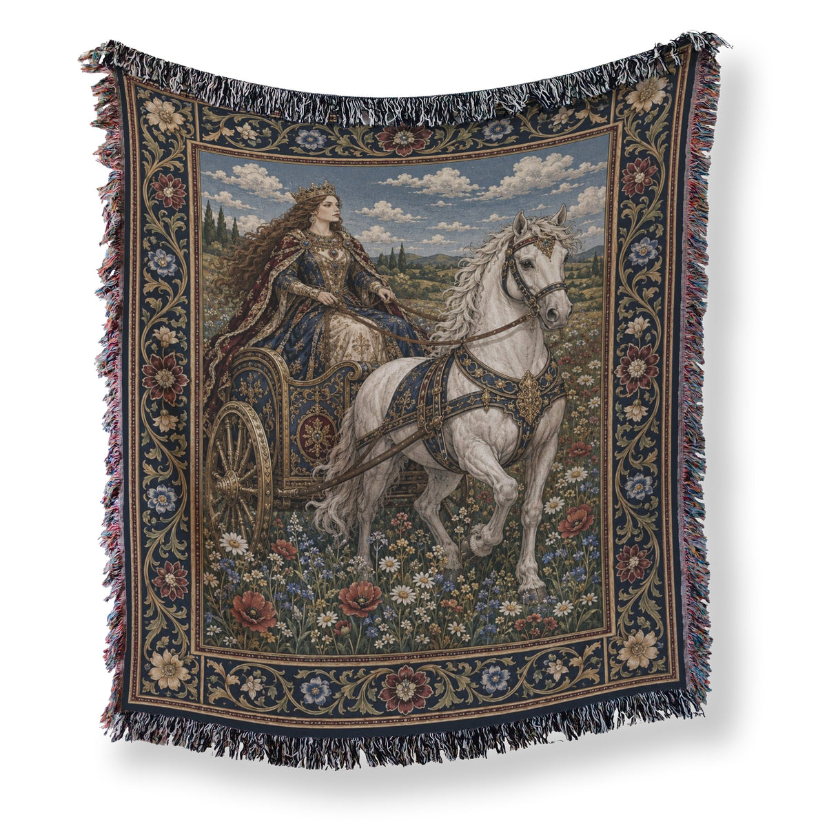 The Queen’s Meadow Journey Blanket