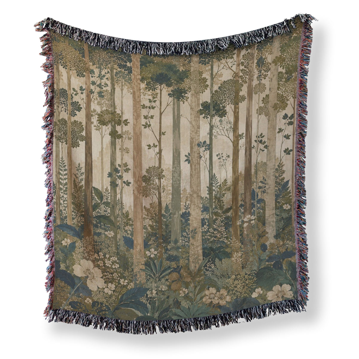 The Quiet Birchwood Blanket