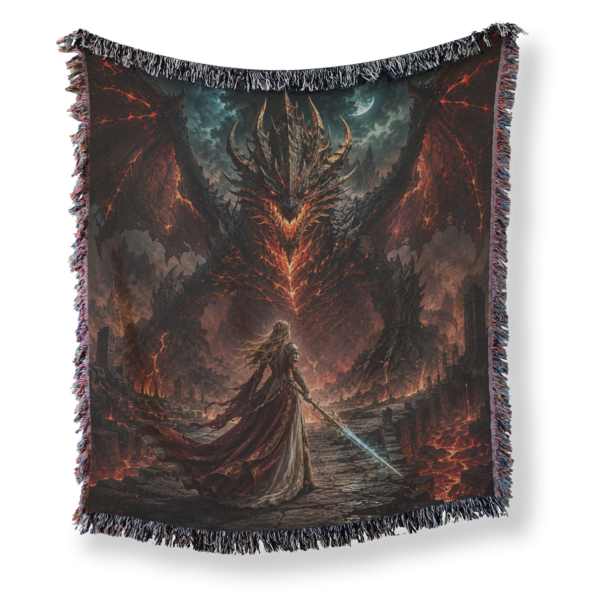 The Ember Wyrm Blanket Main image
