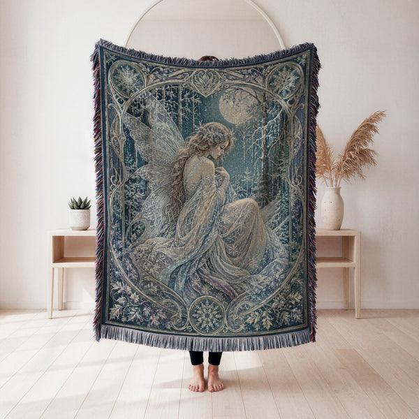 Winter Moon Fairy Blanket