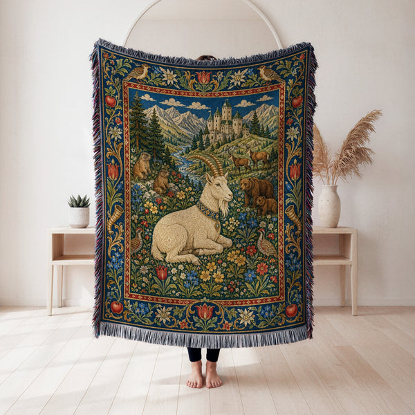 The White Ibex of the Mountain Vale Blanket