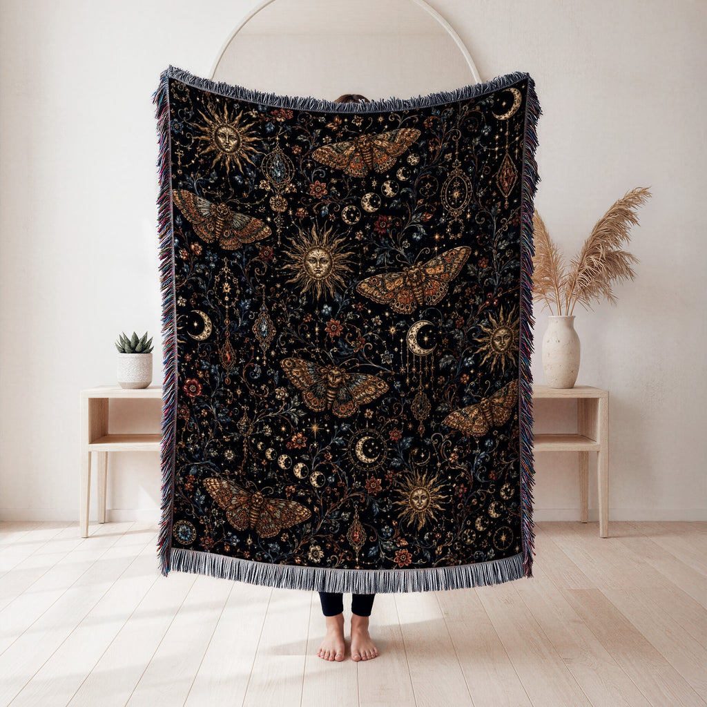 Celestial Moths & Sun Blanket