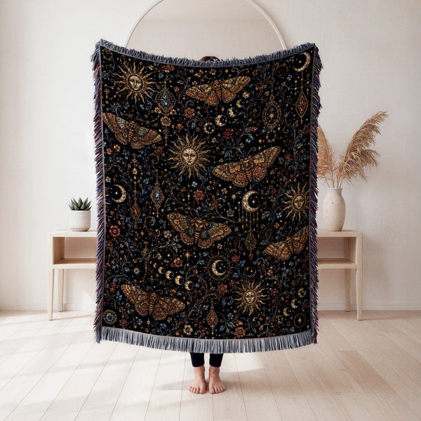 Celestial Moths & Sun Blanket