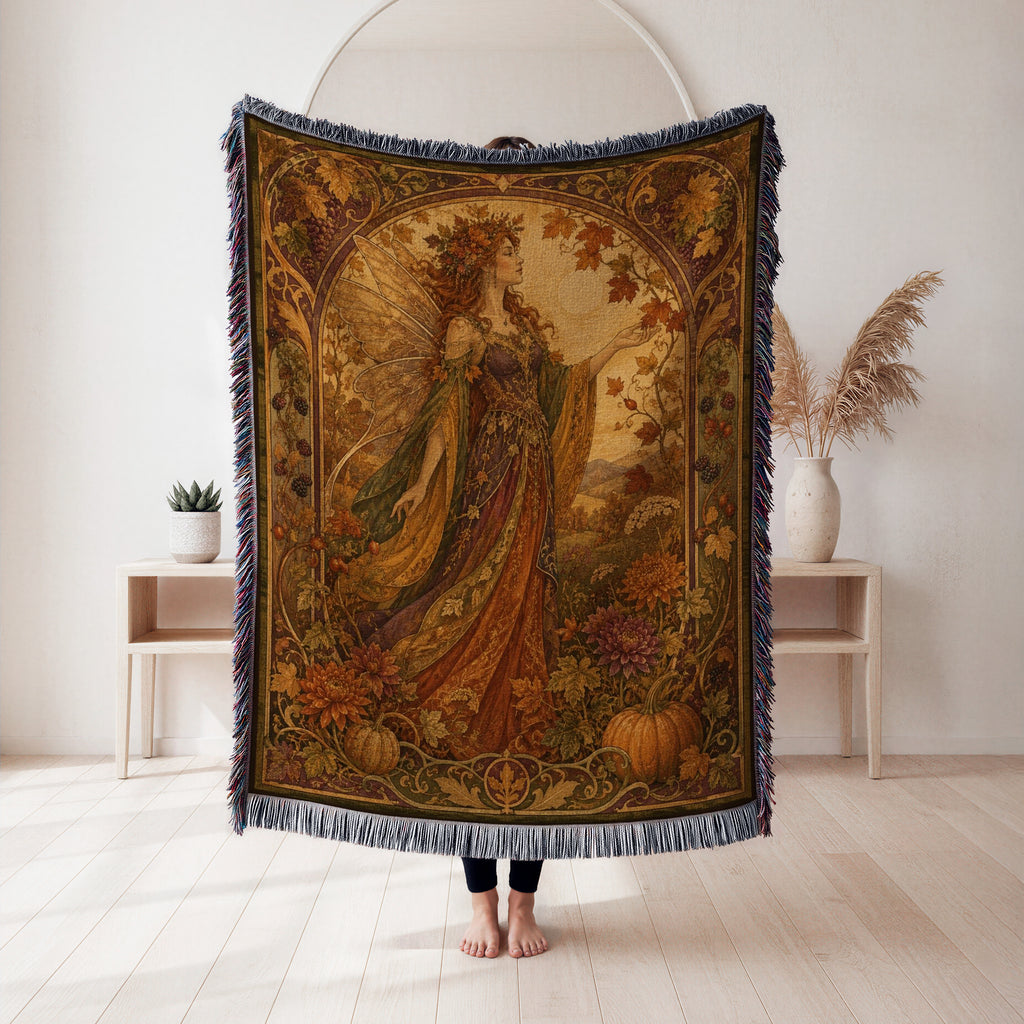 Autumn Harvest Fairy Blanket