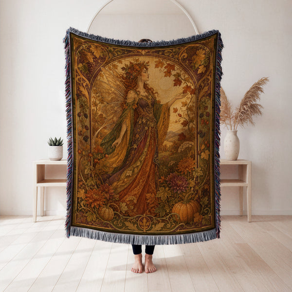 Autumn Harvest Fairy Blanket