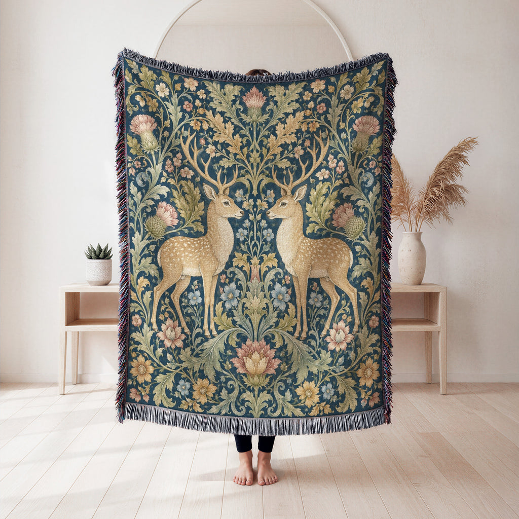 Stag & Thistle Garden Blanket