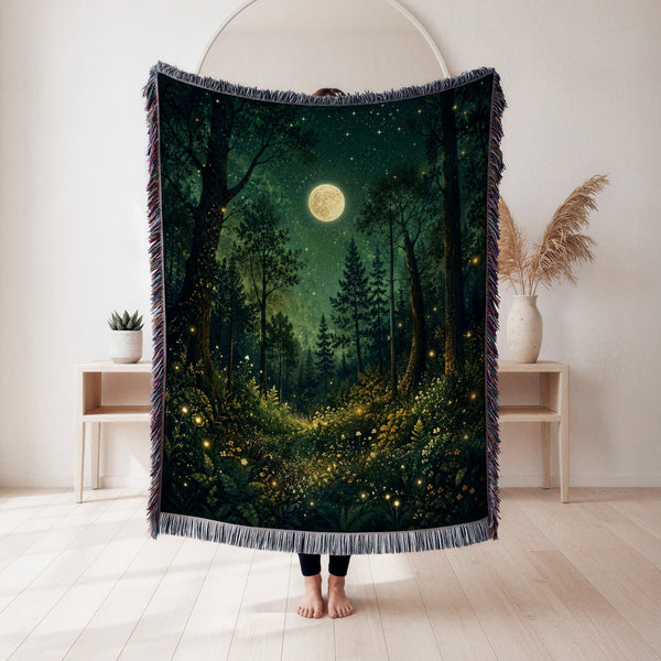 Firefly Moon Grove Blanket
