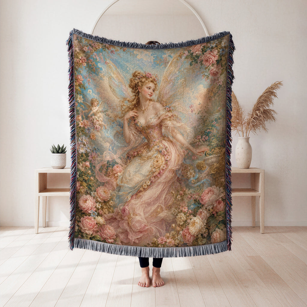 Rose Garden Fairy Blanket