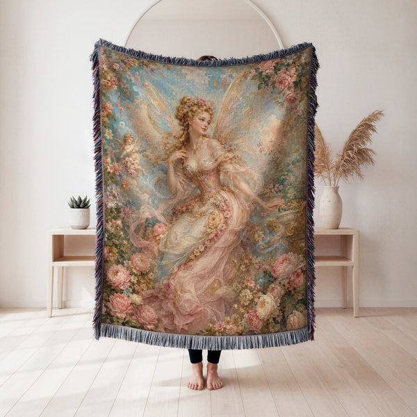 Rose Garden Fairy Blanket