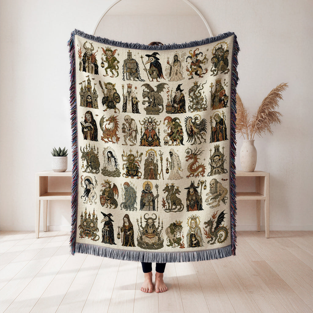 Gothic Bestiary Blanket