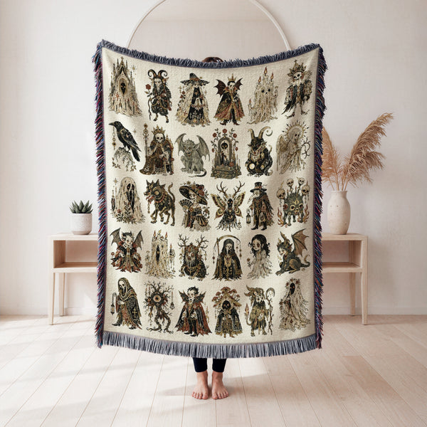 Haunted Gothic Bestiary Blanket