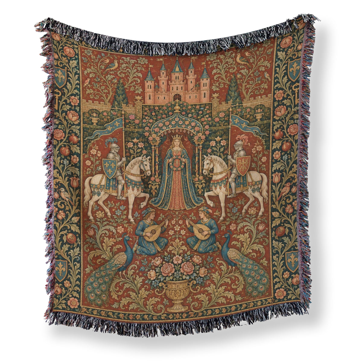 The Queen of the Rose Court Blanket Main image