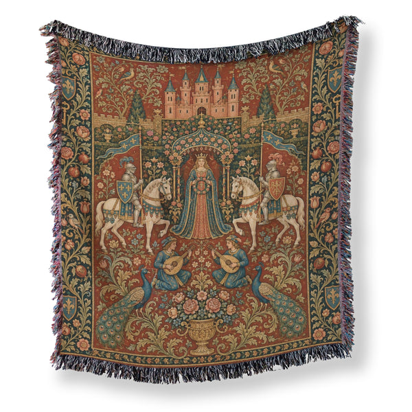 The Queen of the Rose Court Blanket