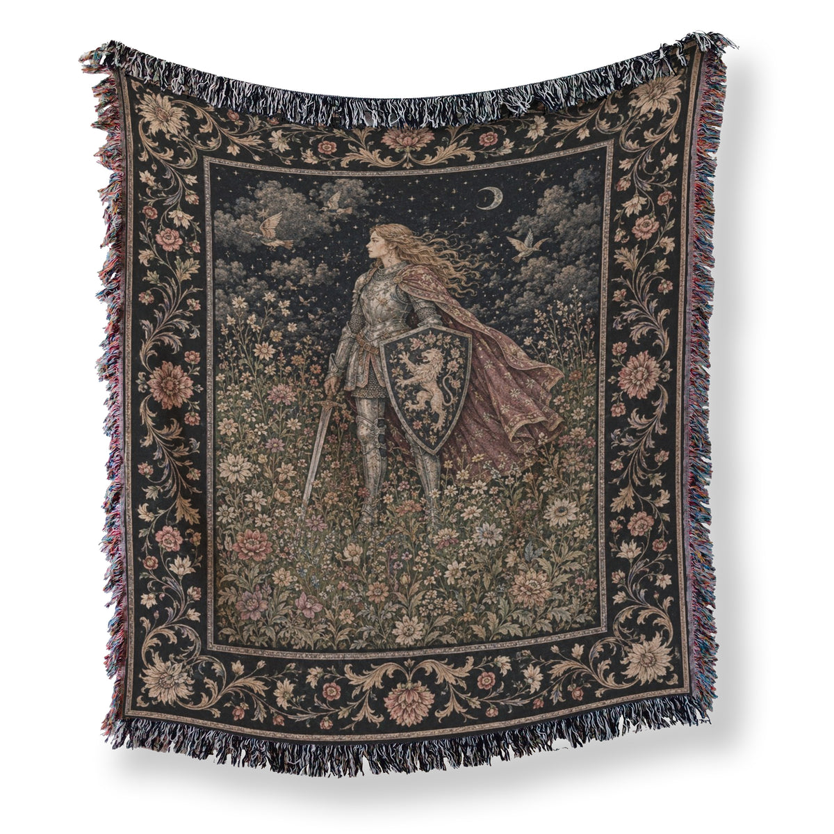 The Lionheart Knight Blanket