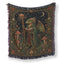 Emerald Dragon Wizard Reader Blanket