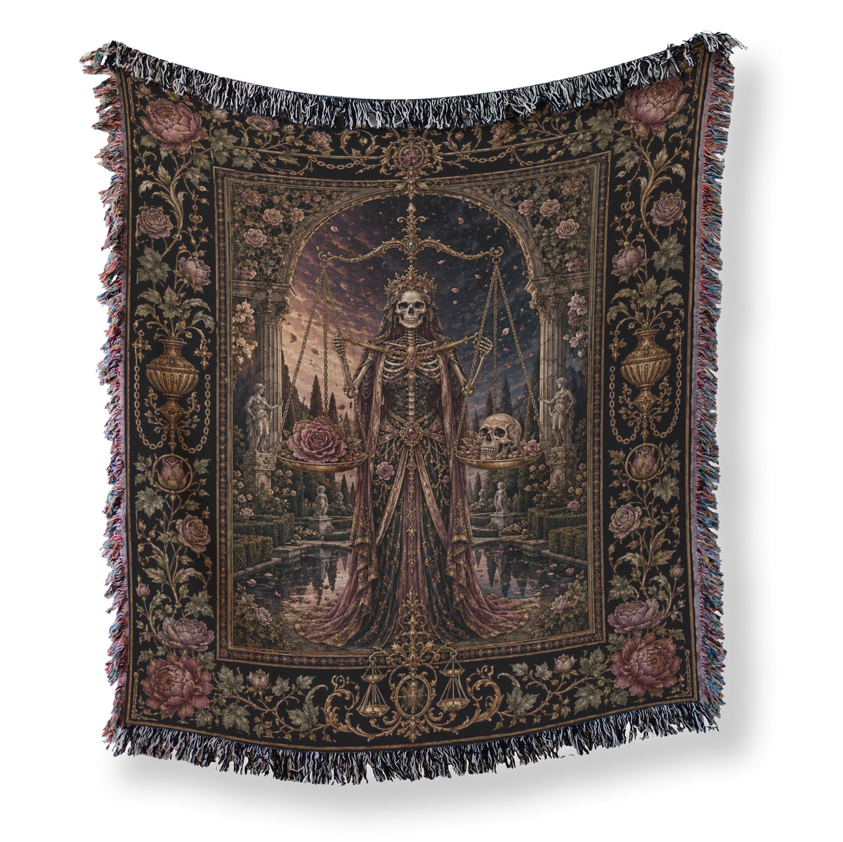 Libra Rose Court Blanket Main image