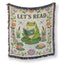 Let's Read Frog & Lily Pond Blanket