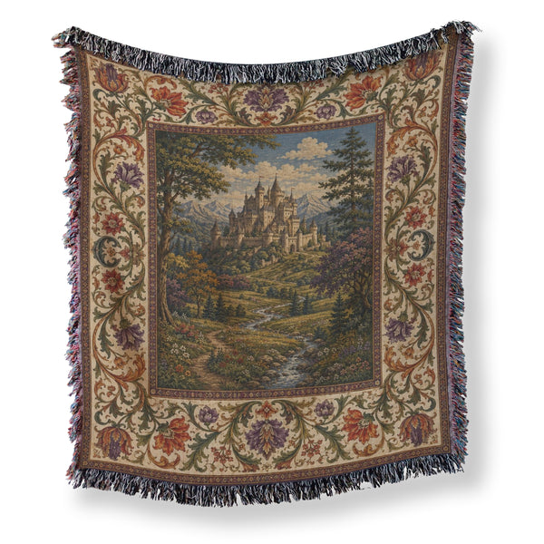 The Ivory Garden Castle Blanket