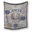Cancer – Moonlit Sanctuary Zodiac Blanket