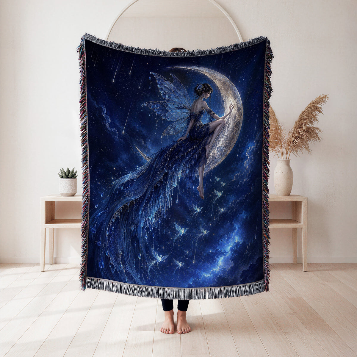 Sapphire Moon Fairy Blanket