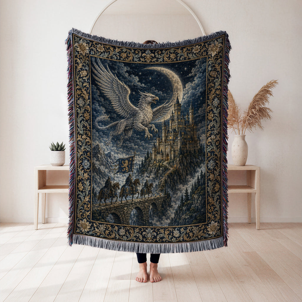 The Moonwing Griffin Blanket