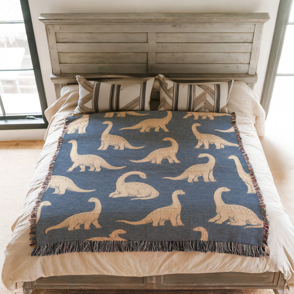 Vintage Brontosaurus Blanket