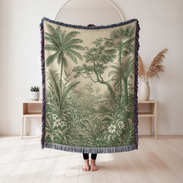 The Faraway Jungle Blanket