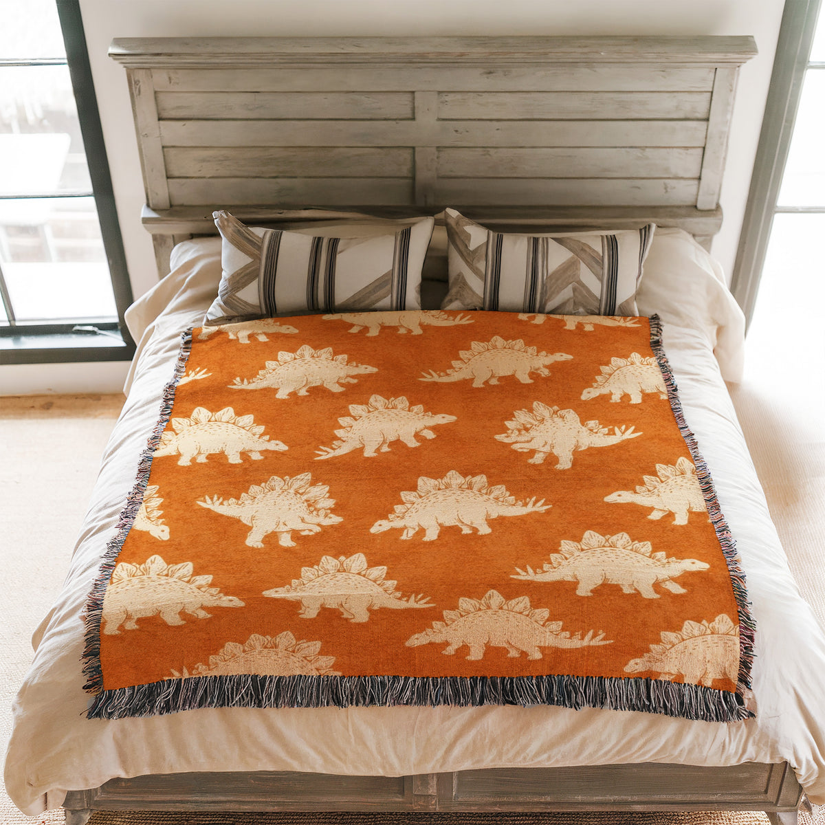 Vintage Stegosaurus Blanket
