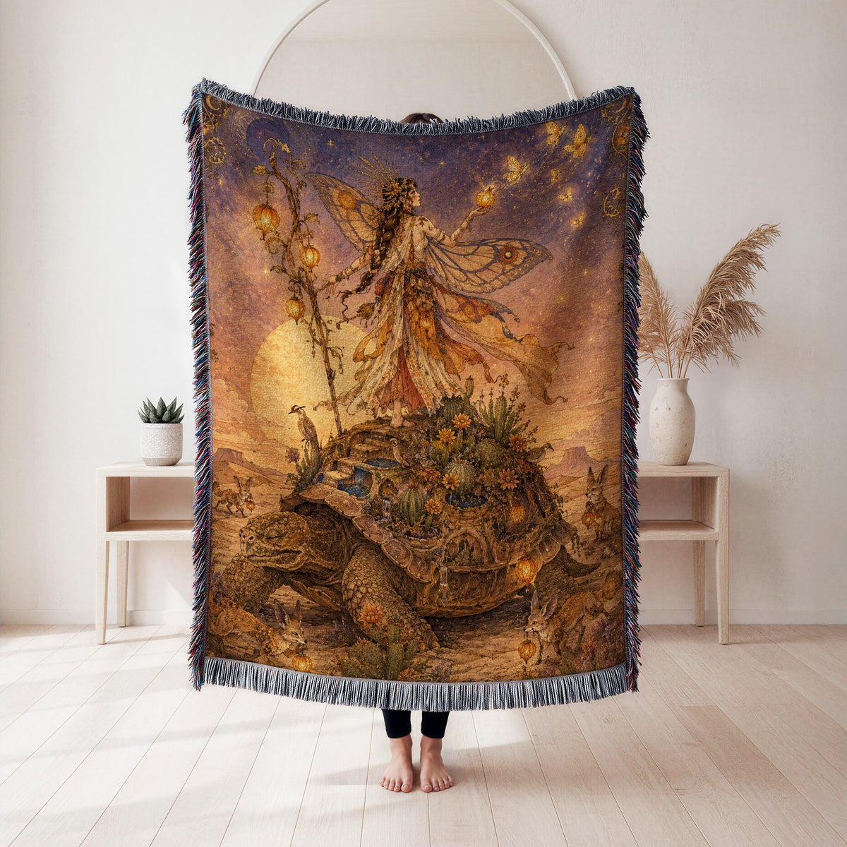 Lantern Tortoise Fairy Blanket