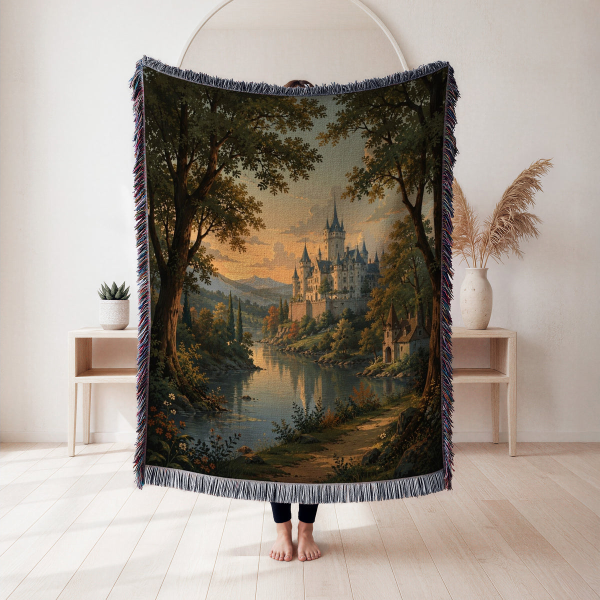 The Lakeside Castle Blanket