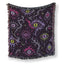 Neon All-Seeing Eyes Blanket