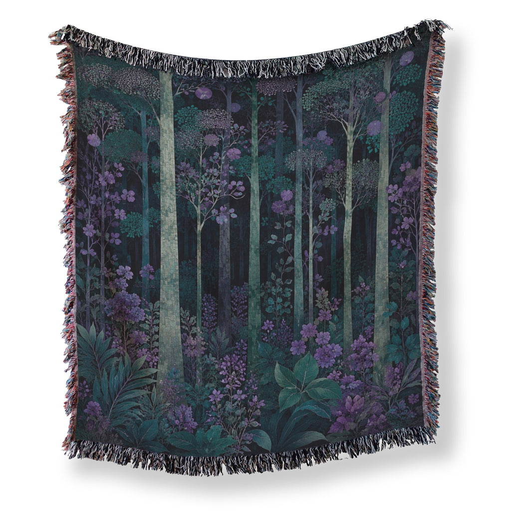 The Violet Woodland Blanket