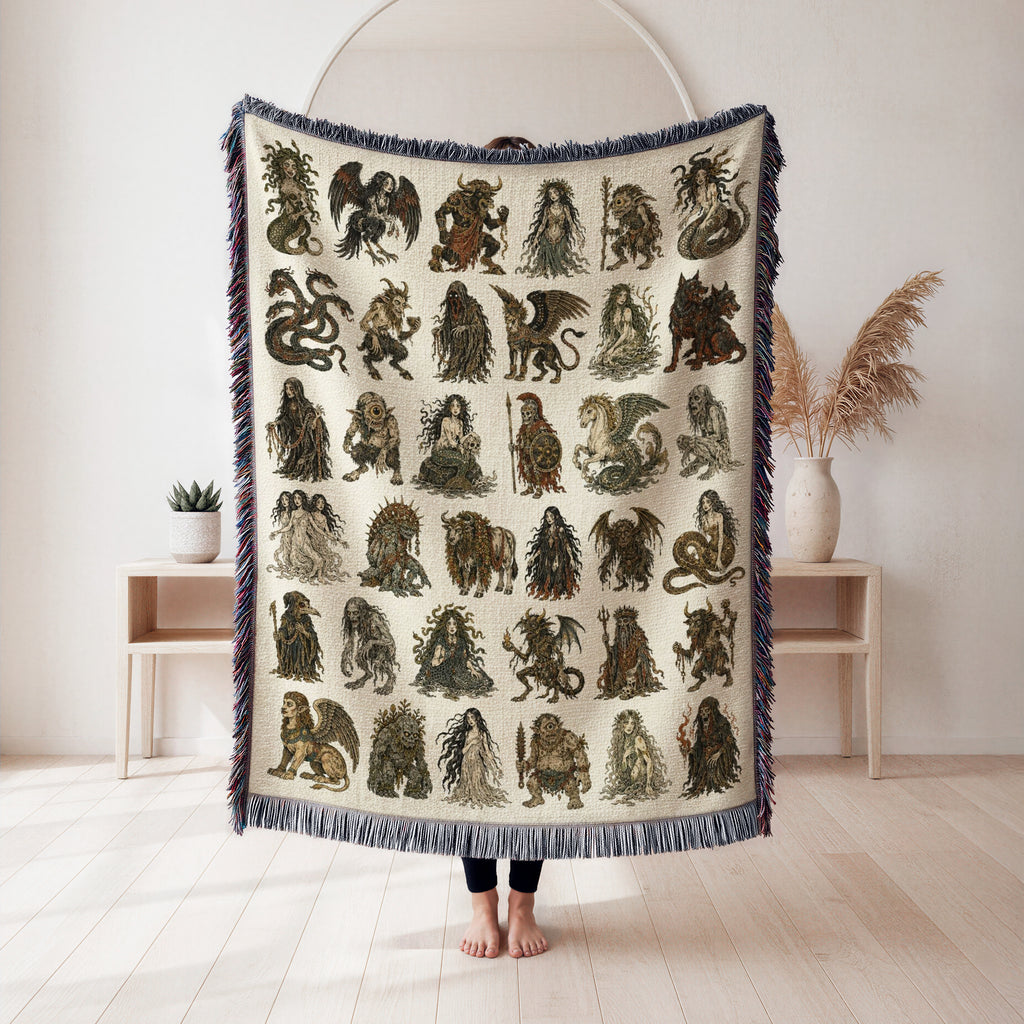 Wild Mythic Beasts Blanket