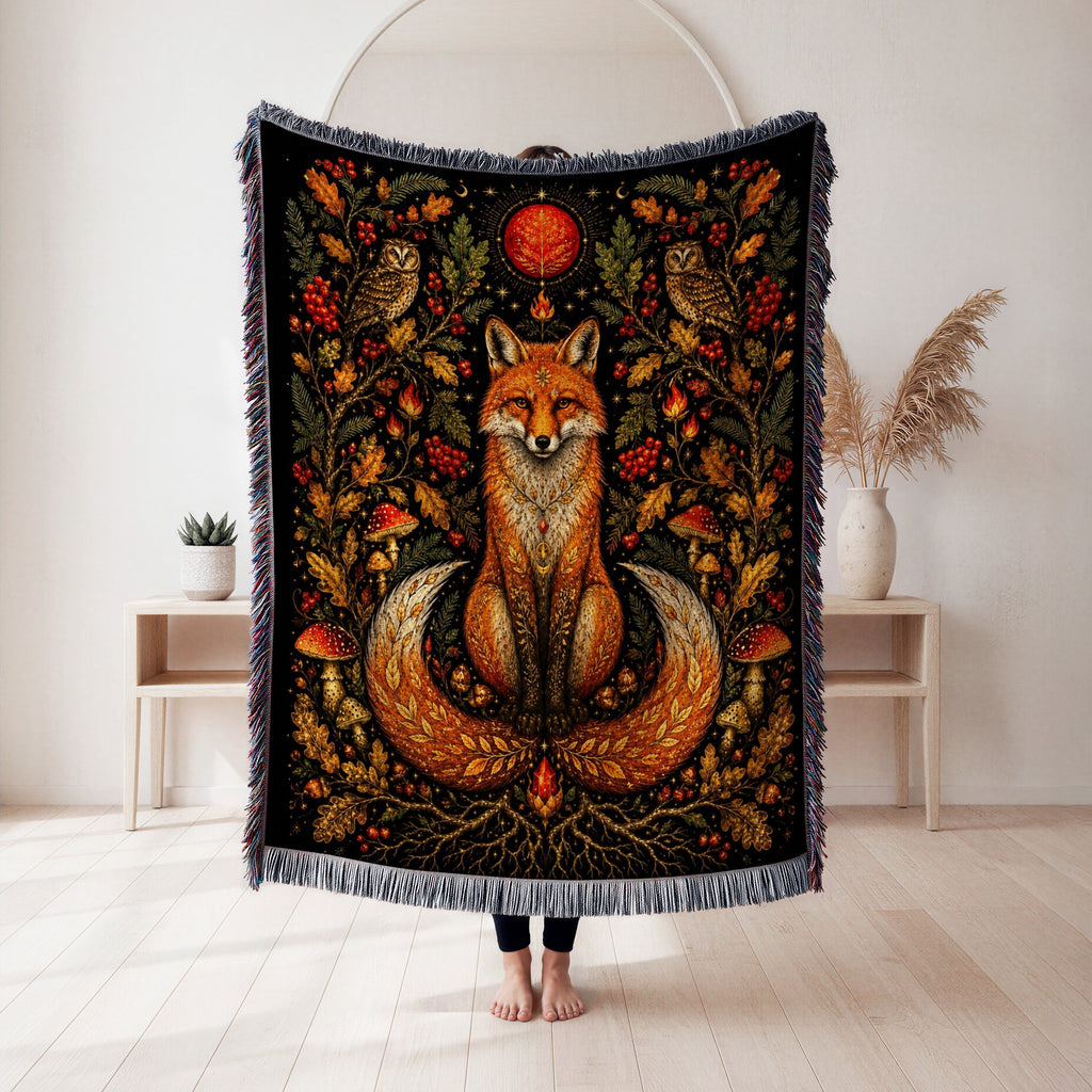 The Ember Fox of the Enchanted Grove