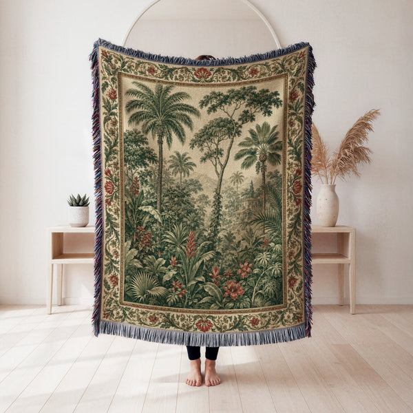 The Heritage Palm Garden Blanket