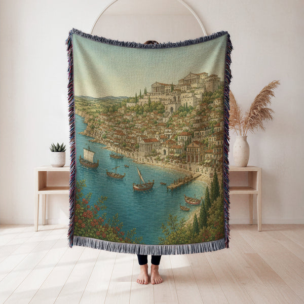 Harbour of the Old Kingdom Blanket