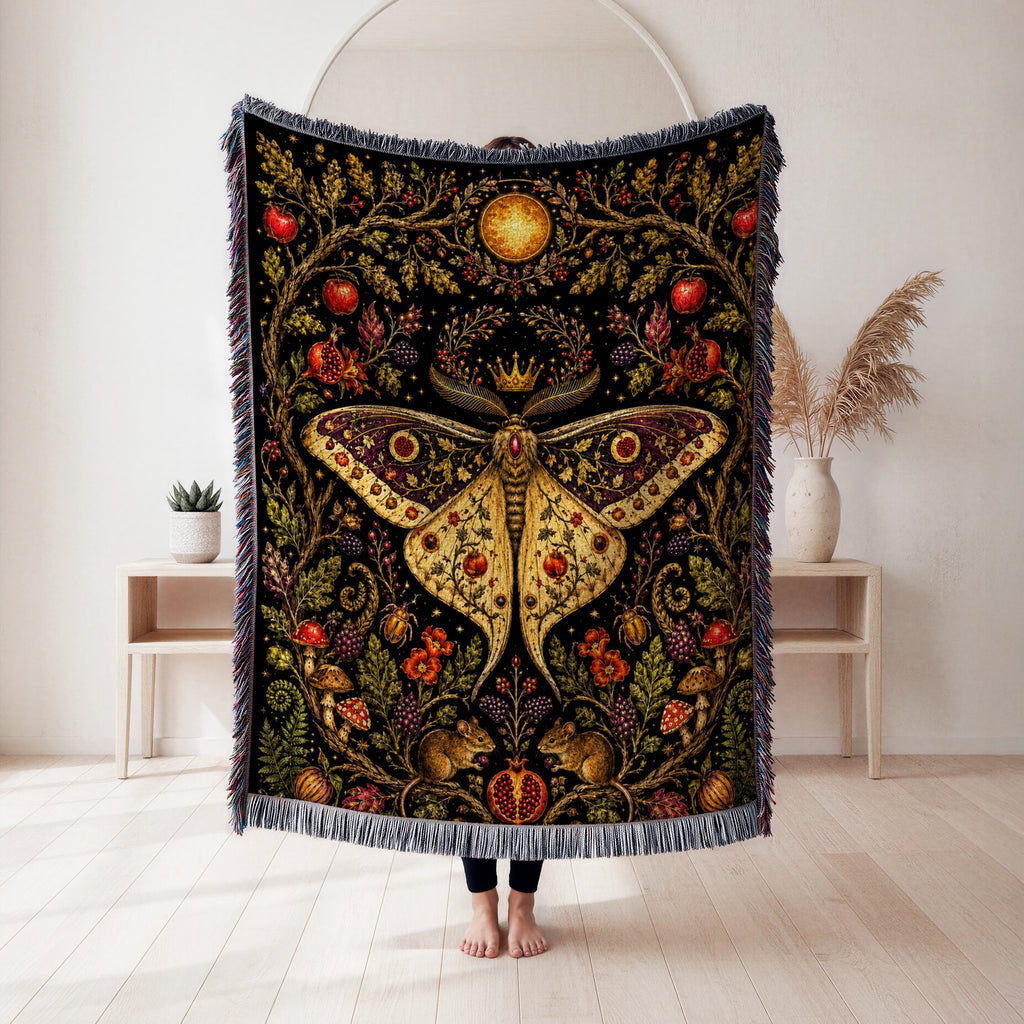 The Crowned Moth of the Harvest Moon