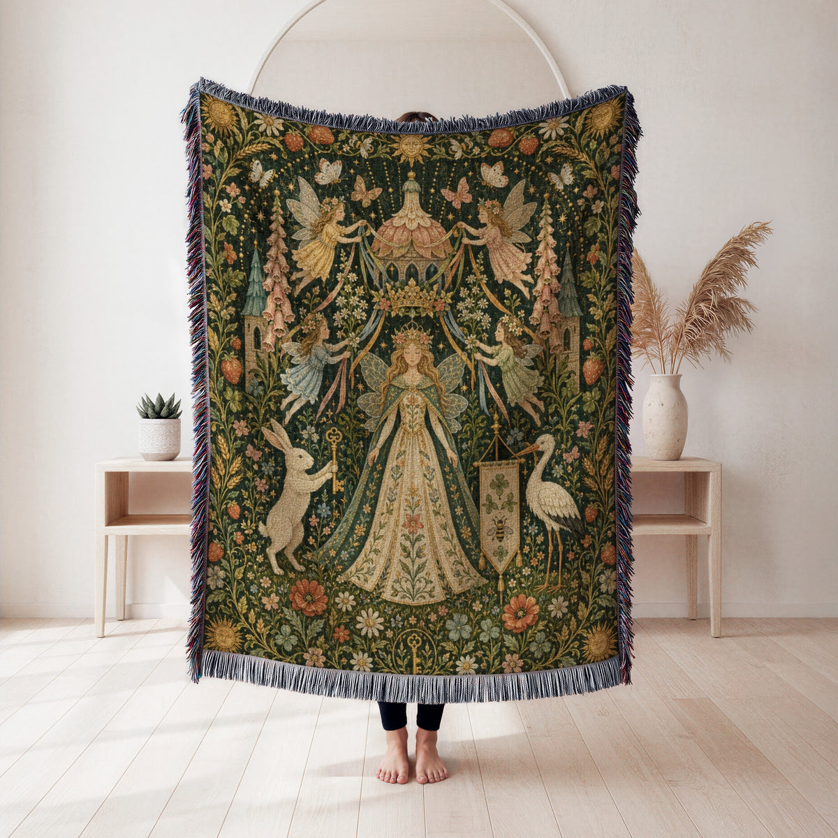 Fairy Queen of the Meadow Blanket