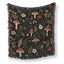 Nightshade Mushroom Garden Blanket