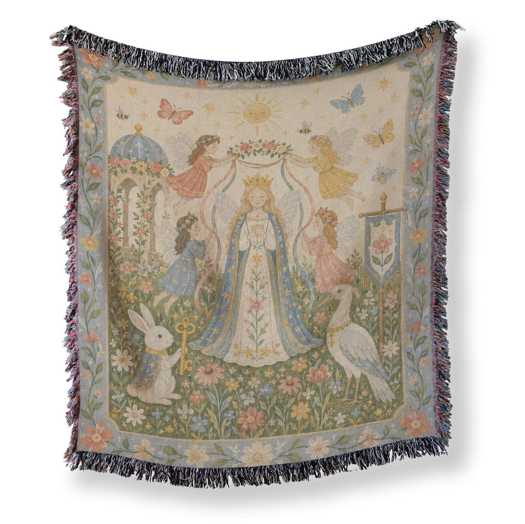 Spring Fairy Coronation Blanket