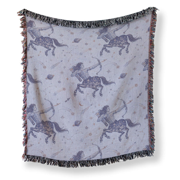 Sagittarius Celestial Archer Pattern Blanket