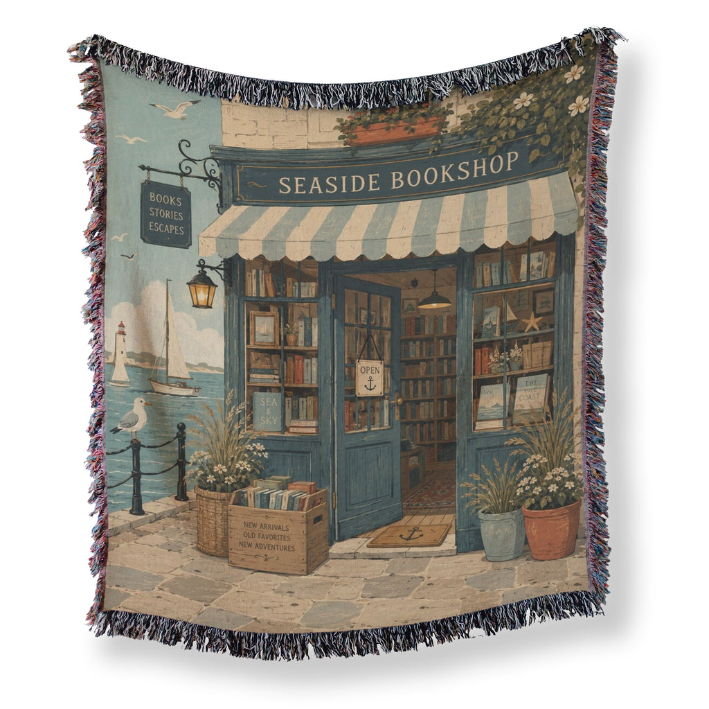 The Seaside Bookshop Blanket