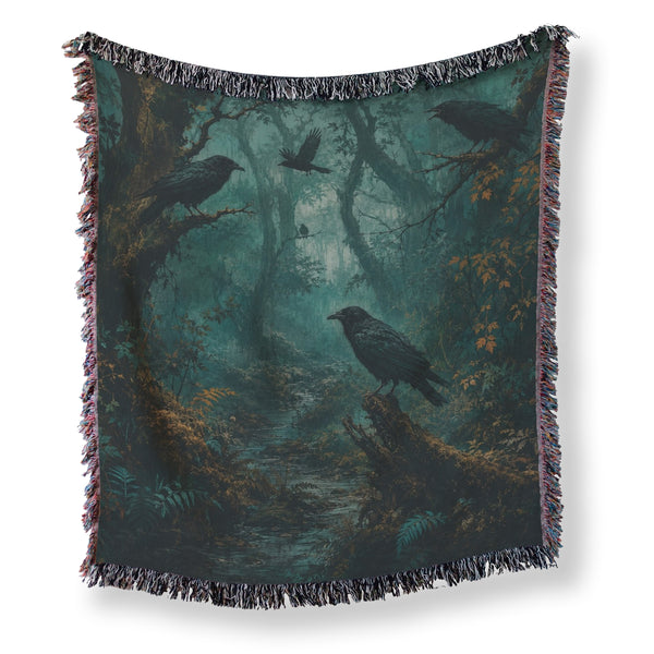 Raven Forest Blanket