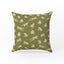 Pond Frogs – Moss Green Woodland Pillow