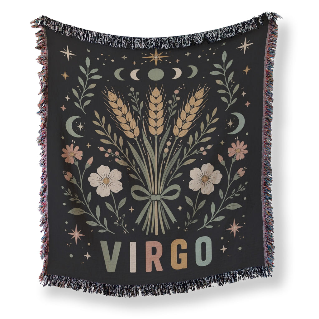 Virgo Celestial Harvest Blanket